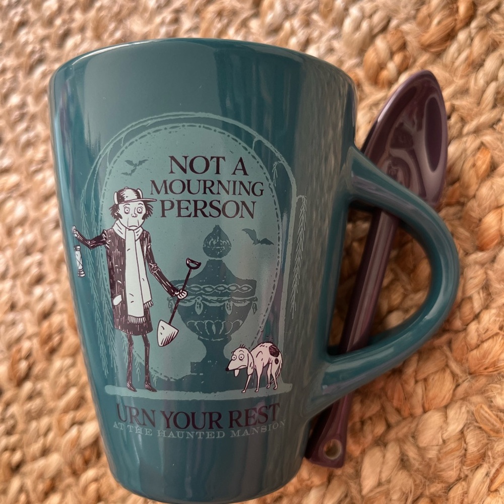 Disney Park Haunted Mansion Not a Mouring Person Mug